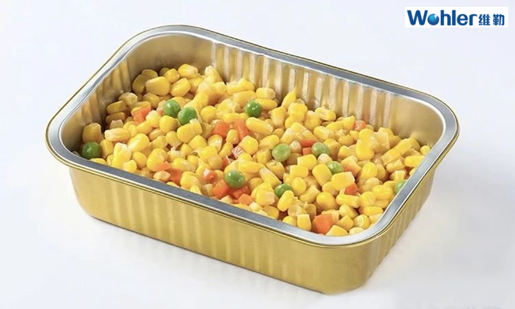 Premium Aluminium Container For Food Packaging With Lid