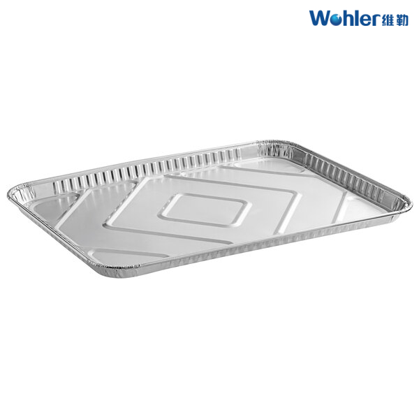 small Disposable Aluminium Food Container With Compartment
