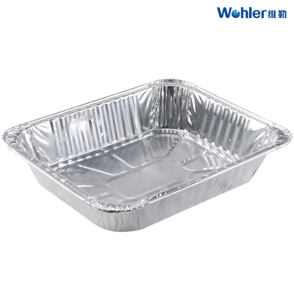 1L recyclable Aluminium Foil Container as Cookware