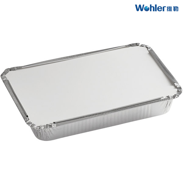 Wrinkle Free OEM Aluminum Container With Lid For Oven