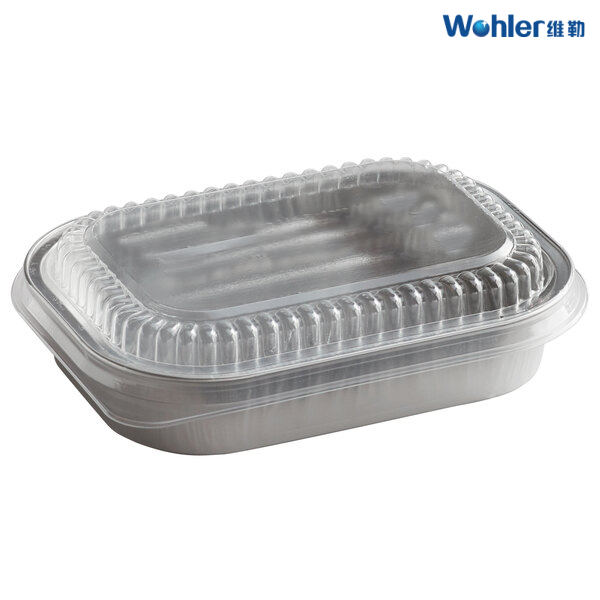 round Disposable Aluminium Food Container With Logo